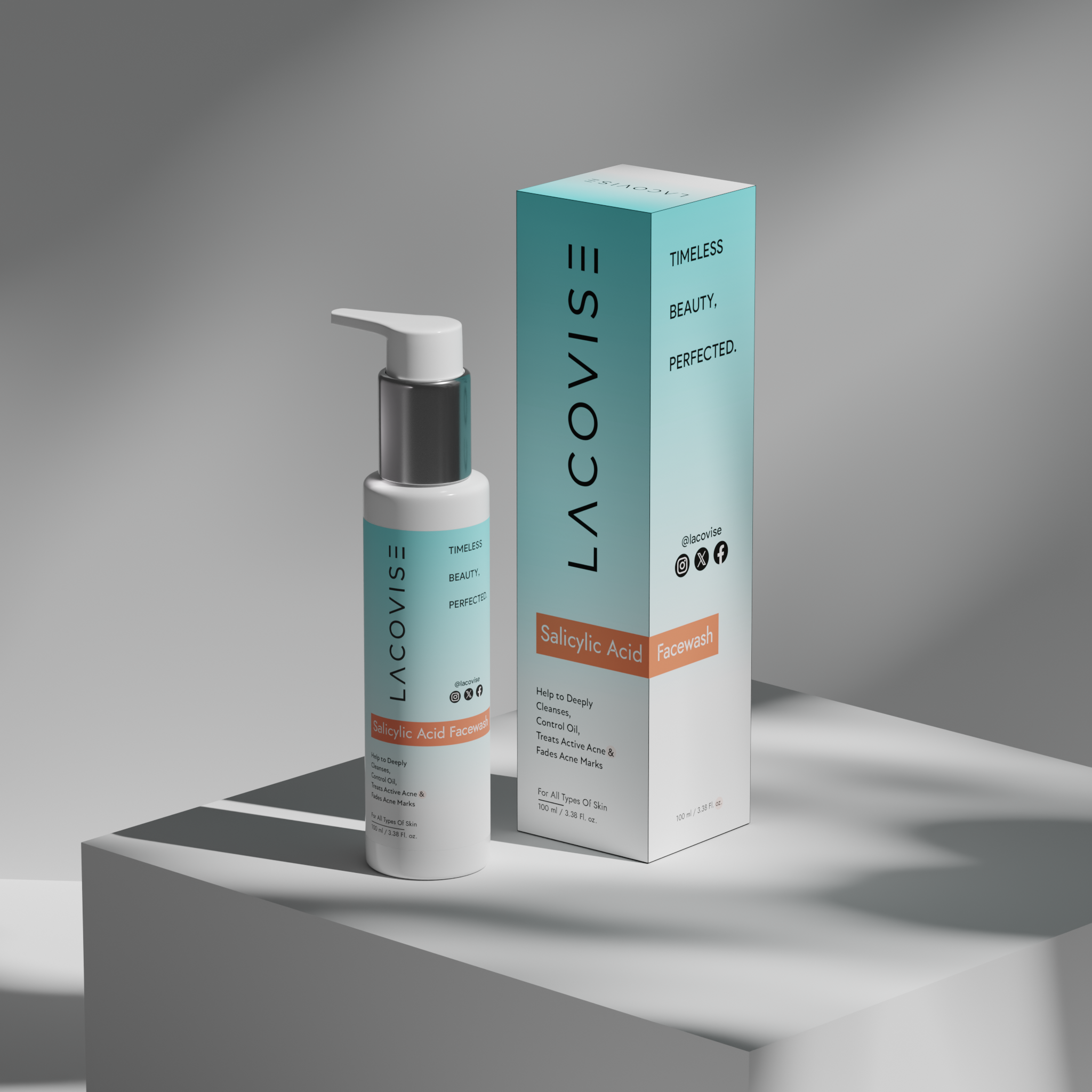 Lacovise Salicylic Acid Facewash – 100ml