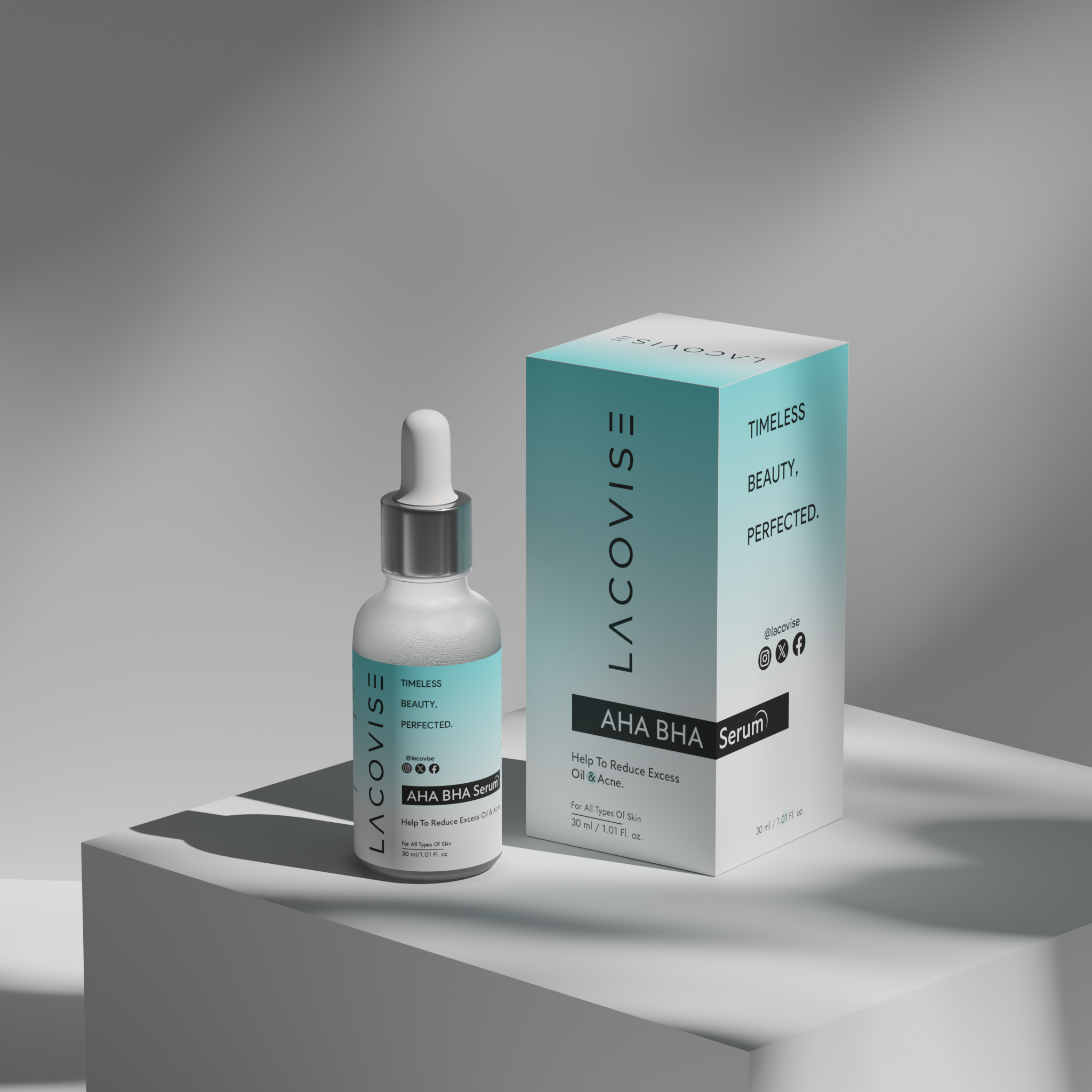 Lacovise AHA BHA Serum – 30ml