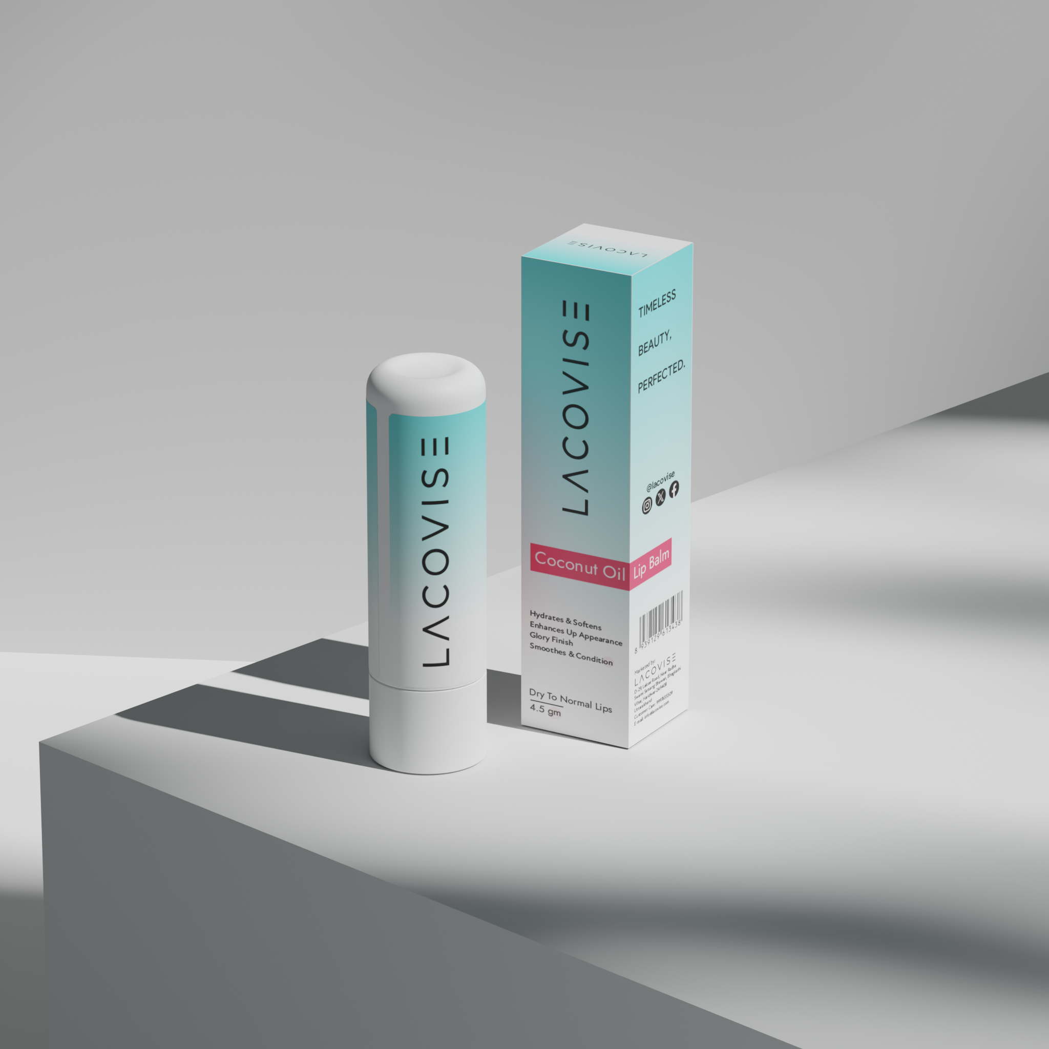 Lacovise Coconut Lip Balm – 7g