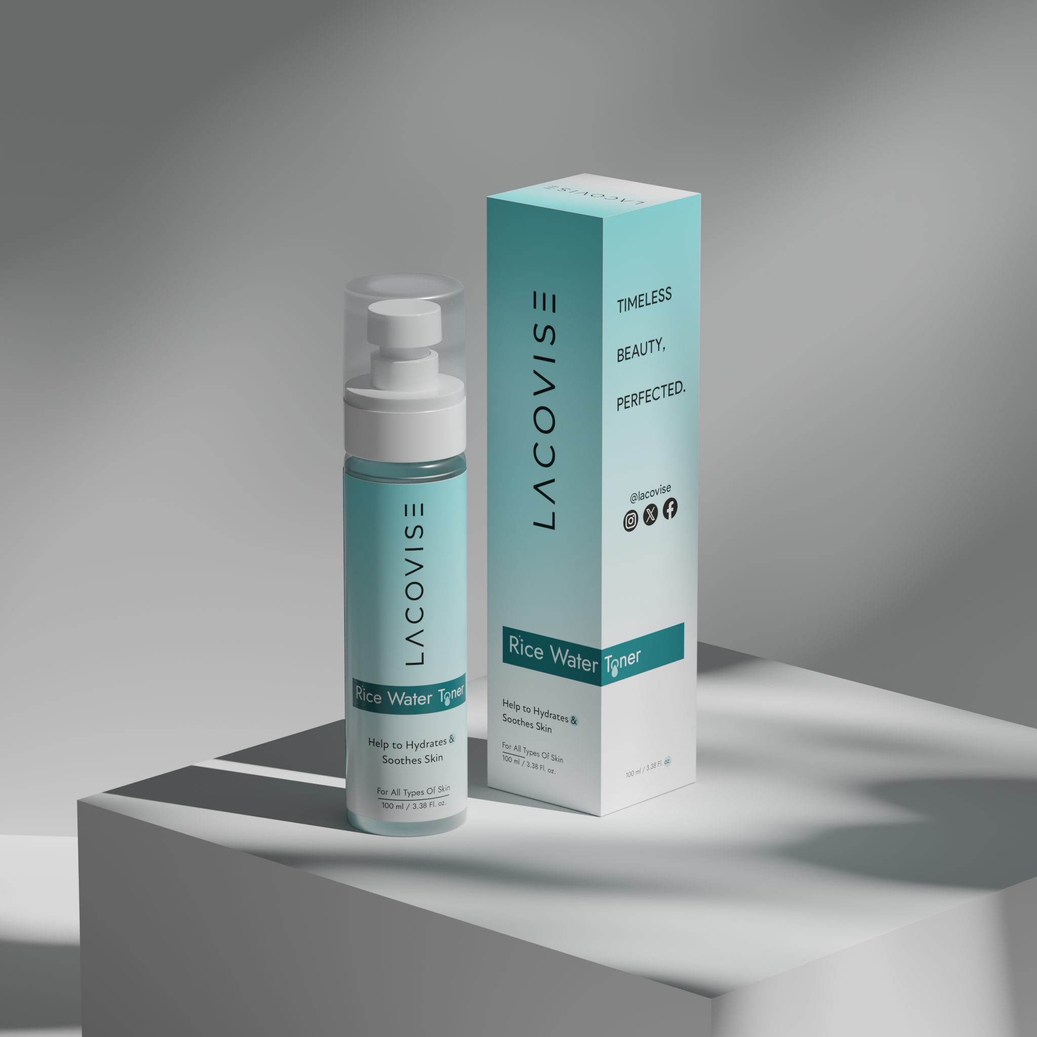 Lacovise Rice Water Toner – 100ml